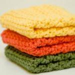 Handmade 100% Crochet Dishcloths Or Washcloths..